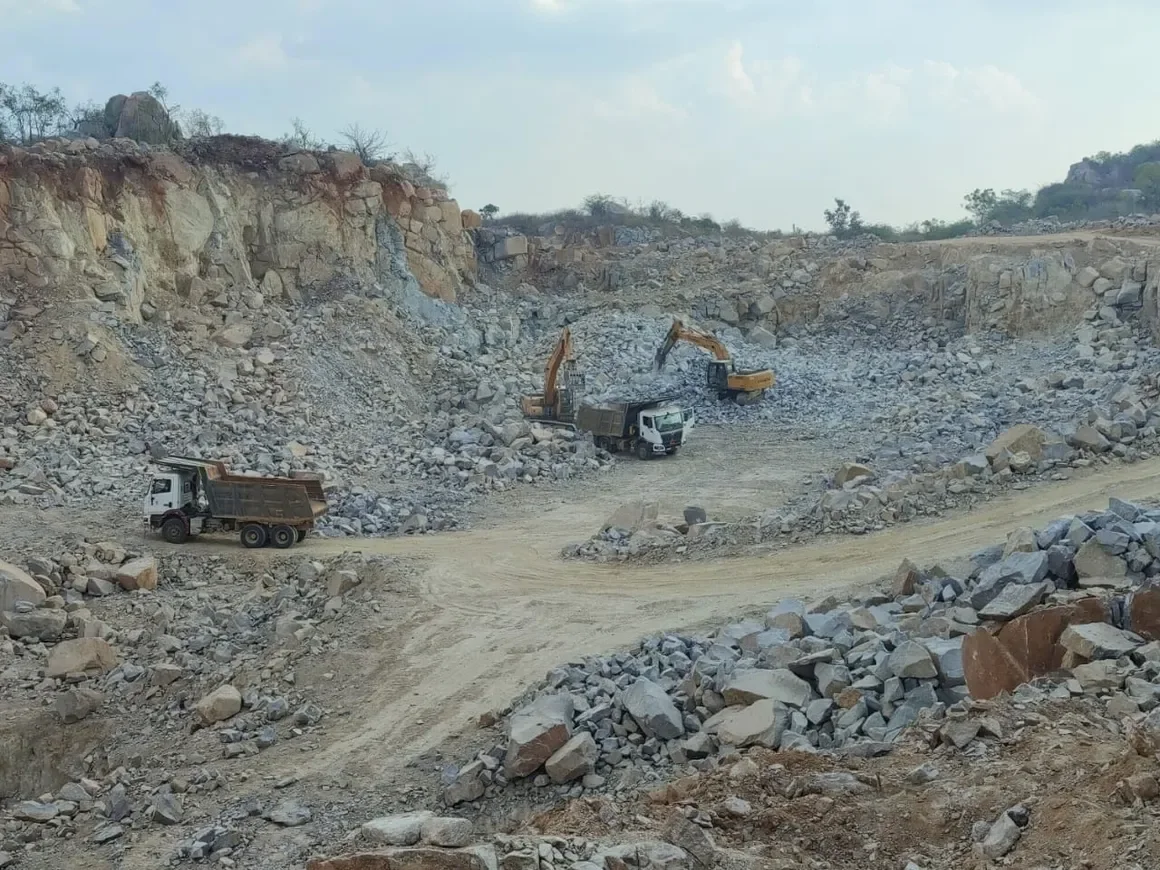 Mining & excavation — Khammam–Vijayawada project